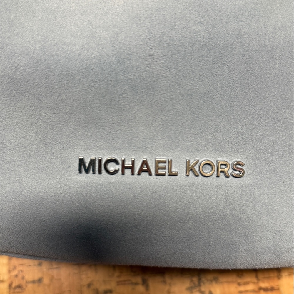 Michael Kors Lillie Soft Blue Hobo Bag - Picture 9 of 10